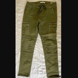 Pacsun Slim Cargo Pants Green
